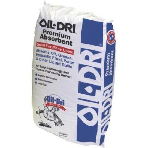 DESCRIPTION: (1) PALLET OF APPROX (40) BAGS OF ABSORBENT BRAND/MODEL: OIL DRI RETAIL$: $16.77/BAG SIZE: 32QTS PER BAG QTY: 1