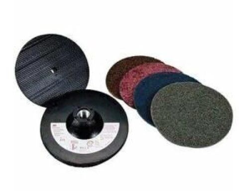 DESCRIPTION: (1) ABRASIVE DISC KIT BRAND/MODEL: 3M #03051513 SIZE: 5 PIECE 5" RETAIL$: $97.06 EA QTY: 1