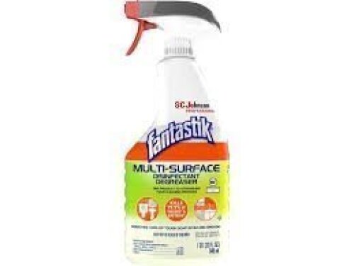 DESCRIPTION: (6) MULTI-SURFACE DISINFECTANT DEGREASER BRAND/MODEL: FANTASTIK SIZE: 1 QT RETAIL$: $21.00 EA QTY: 6