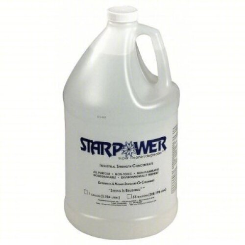 DESCRIPTION: (2) CLEANER DEGREASER BRAND/MODEL: STARPOWER #4YE57 SIZE: 1 GALLON RETAIL$: $35.00 EA QTY: 2