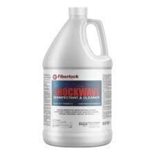 DESCRIPTION: (2) DISINFECTANT AND CLEANER BRAND/MODEL: FIBERLOCK SHOCKWAVE SIZE: 1 GALLON RETAIL$: $46.40 EA QTY: 2