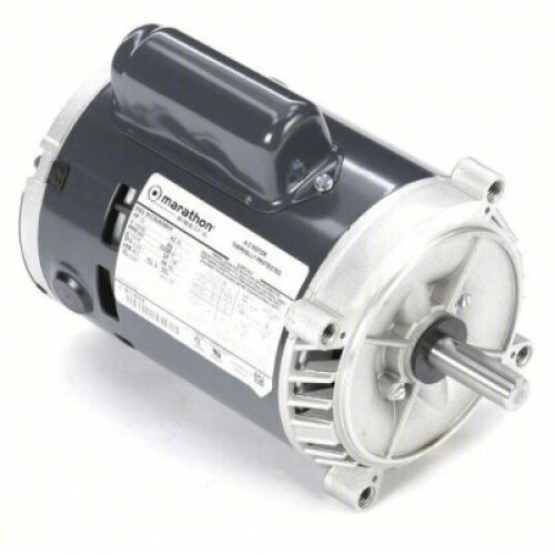 DESCRIPTION: (1) JET PUMP MOTOR BRAND/MODEL: MARATHON MOTORS #26VX49 SIZE: Open Drip Proof, Face Mounting, 1/2 HP, 3,450 Nameplate RPM, 1 RETAIL$: $28