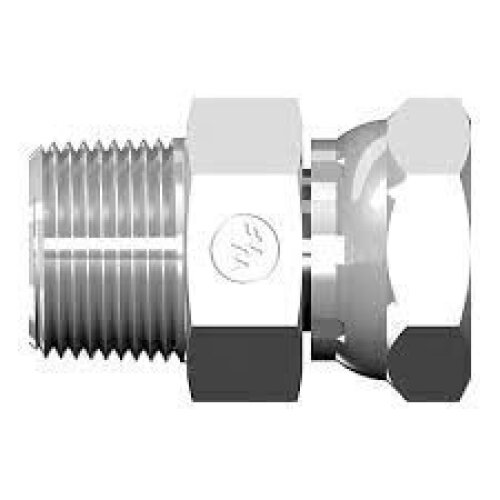 DESCRIPTION: (1) CASE OF (60) MALE PIPE TO FEMALE PIPE SWIVEL STRAIGHT FITTING BRAND/MODEL: WORLD WIDE FITTINGS #9205X12X08 QTY: 1