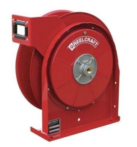 DESCRIPTION: (1) SPRING RETURN HOSE REEL BRAND/MODEL: REELCRAFT 4600 OLP SIZE: 25 FT 3/8" ID RETAIL$: $313.10 QTY: 1