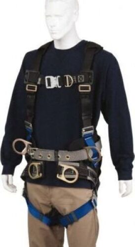 DESCRIPTION: (1) FALL PROTECTION HARNESS BRAND/MODEL: PRO SAFE PS-HCLB-Q3 SIZE: 350LB 2 XL RETAIL$: $586.70 QTY: 1