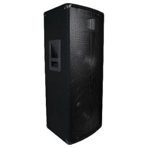 DESCRIPTION: (1) DUAL 12" PA SPEAKER TOWER BRAND/MODEL: MCM 555-10290 SIZE: 12" RETAIL$: $191.00 QTY: 1