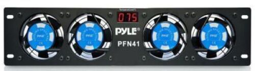DESCRIPTION: (1) RACK MOUNT COOLING FAN BRAND/MODEL: PYLE PFN41 19 RETAIL$: $59.18 QTY: 1