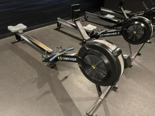 DESCRIPTION CONCEPT 2 ROWING MACHINE WITH PM5 INTERFACE. BRAND / MODEL: CONCEPT 2 LOCATION GYM QTY 1