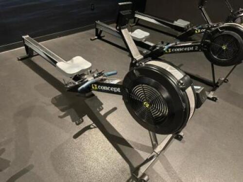 DESCRIPTION CONCEPT 2 ROWING MACHINE WITH PM5 INTERFACE. BRAND / MODEL: CONCEPT 2 LOCATION GYM QTY 1