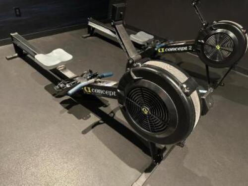 DESCRIPTION CONCEPT 2 ROWING MACHINE WITH PM5 INTERFACE. BRAND / MODEL: CONCEPT 2 LOCATION GYM QTY 1