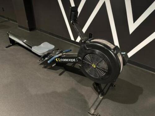 DESCRIPTION CONCEPT 2 ROWING MACHINE WITH PM5 INTERFACE. BRAND / MODEL: CONCEPT 2 LOCATION GYM QTY 1