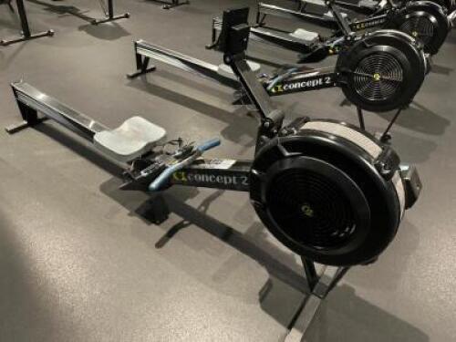 DESCRIPTION CONCEPT 2 ROWING MACHINE WITH PM5 INTERFACE. BRAND / MODEL: CONCEPT 2 LOCATION GYM QTY 1