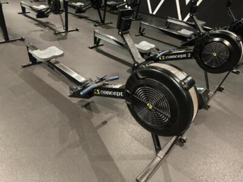 DESCRIPTION CONCEPT 2 ROWING MACHINE WITH PM5 INTERFACE. BRAND / MODEL: CONCEPT 2 LOCATION GYM QTY 1
