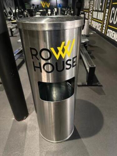 DESCRIPTION STAINLESS TOWEL CAN. LOCATION GYM QTY 1