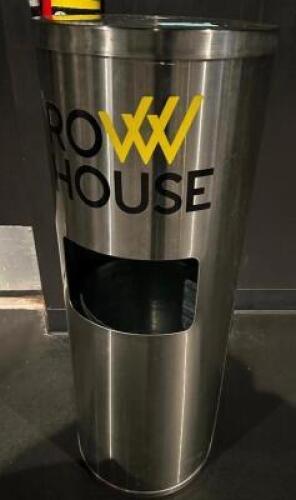DESCRIPTION STAINLESS TOWEL CAN. LOCATION GYM QTY 1