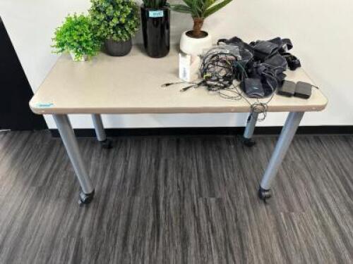 DESCRIPTION 48" COMPOSITE TABLE. ADDITIONAL INFORMATION CONTENT ARE NOT INCLUDED LOCATION FRONT QTY 1