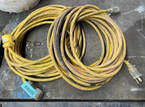 (2) HEAVY DUTY EXTENSION CORDS