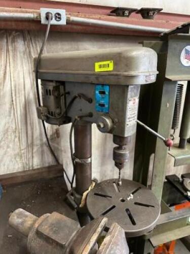 INTERNATIONAL 12 SPEED DRILL PRESS.