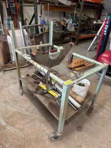 ENGINE TESTING STAND.