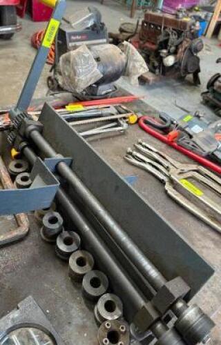 24" TABLE MOUNTED SLIP ROLLER