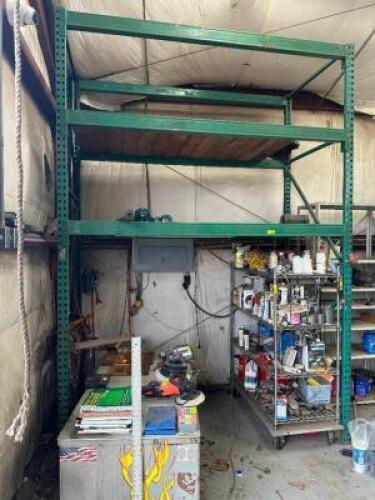 7' X 4' SECTION OF PALLET RACKING.