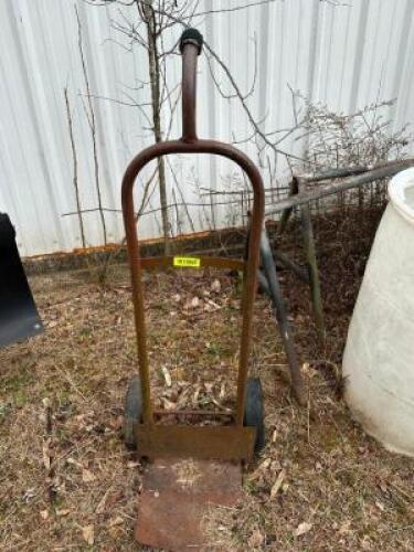 TWO WHEEL HAND TRUCK - RUSTED