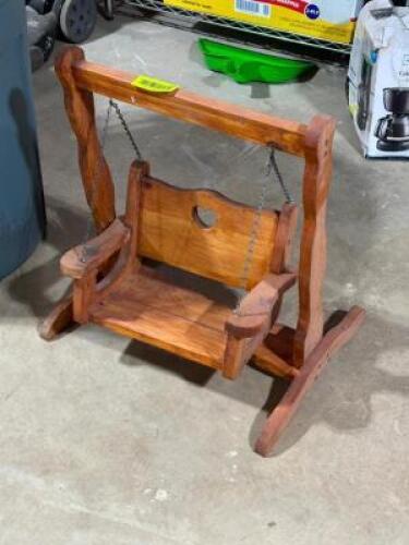 SMALL WOOD SWING
