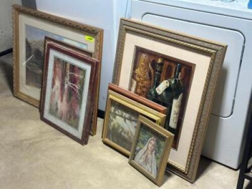 ASSORTED FRAMED PRINTS
