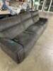 GREEN FABRIC POWER RECLINING SECTIONAL - 8