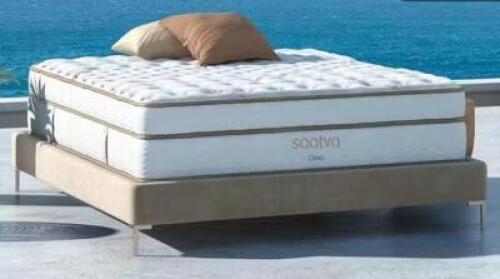 SAATVA CLASSIC SOFT PLUSH HYBRID SPLIT KING