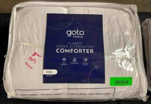KING DOWN ALTERNATIVE COMFORTER