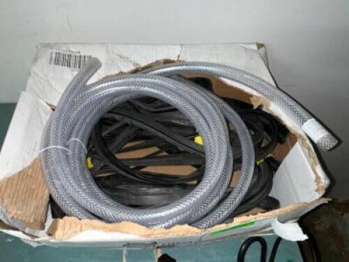 ASSORTED PLASTIC TUBING AND WEATHER STRIPING