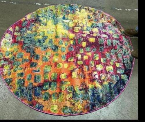 69" CIRCULAR RUG