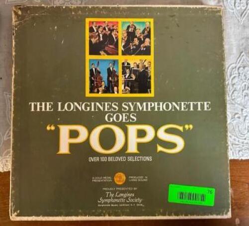 THE LONGINES SYMPHONETTE GOES POPS RECORDS