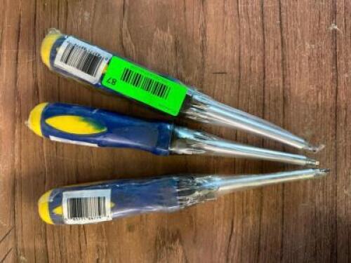 (3)- SCREWDRIVERS