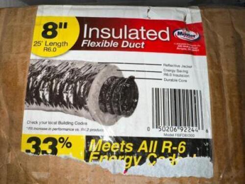 8" INSULATED DUCT