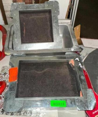 ASSORTED GALVANIZED VENT COVERS
