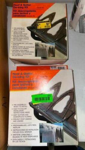 (2)- ROOF AND GUTTER DE-ICING KITS
