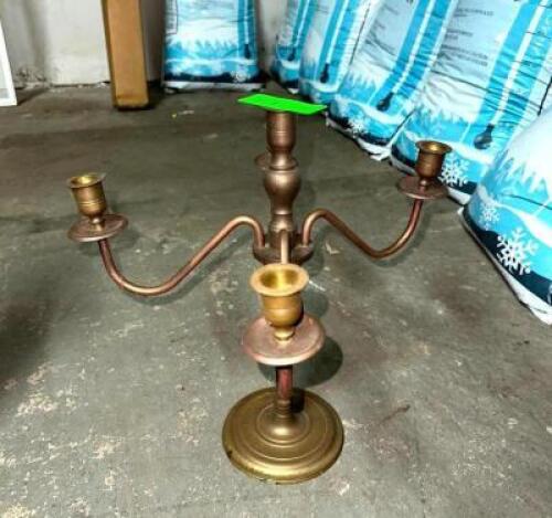 VINTAGE BRASS CANDLE HOLDER