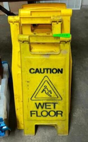(5)- WET FLOOR SIGNS