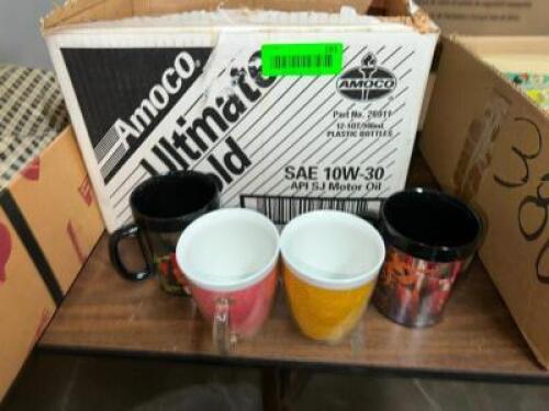 ASSORTED PLASTIC COFFEE MUGS