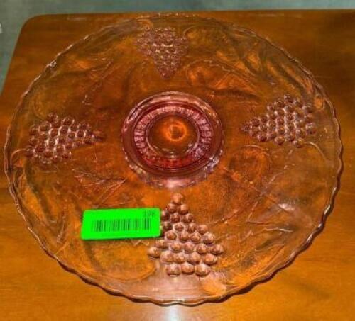 13" GLASS SERVING TRAY