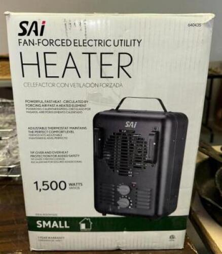 FAN FORCED ELECTRIC UTILITY HEATER