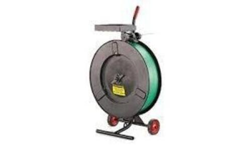 DESCRIPTION: (1) STRAPPING DISPENSER BRAND/MODEL: SIGNODE #4BU78 INFORMATION: BLACK SIZE: 7/16 IN MIN. STRAPPING WD, 1/2 IN MAX. STRAPPING WD, OSCILLA