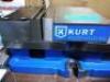 DESCRIPTION: (1) MACHINE VISE BRAND/MODEL: KURT #HD690 INFORMATION: BLUE SIZE: 6" RETAIL$: $922.89 EA QTY: 1 - 3
