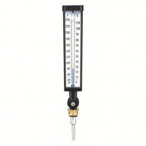 DESCRIPTION: (1) INDUSTRIAL GLASS THERMOMETER BRAND/MODEL: PRODUCT NUMBER #4LZP1 RETAIL$: $61.18 EA QTY: 1