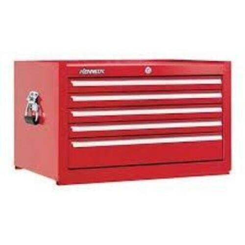 DESCRIPTION: (1) TOOL CHESTBRAND/MODEL: KENNEDY #2805XR-1INFORMATION: REDSIZE: 5 DRAWER,&nbsp;29 in W x 20 in D x 16-1/2 in HRETAIL$: $1082.35 EAQTY: 1