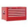 DESCRIPTION: (1) TOOL CHESTBRAND/MODEL: KENNEDY #2805XR-1INFORMATION: REDSIZE: 5 DRAWER,&nbsp;29 in W x 20 in D x 16-1/2 in HRETAIL$: $1082.35 EAQTY: 1