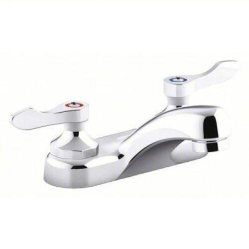 DESCRIPTION: (1) STRAIGHT SPOUT BATHROOM FAUCET BRAND/MODEL: KOHLER #493J97 INFORMATION: CHROME FINISH, 1 GPM FLOW RATE, TRITON BOWE RETAIL$: $167.55