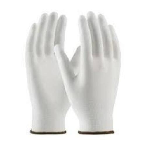 DESCRIPTION: (12) GLOVES BRAND/MODEL: PIP #99-126/M INFORMATION: WHITE, NYLON KNIT, URETHANE FINGER TIP DIP SIZE: MEDIUM RETAIL$: $22.65 TOTAL QTY: 12